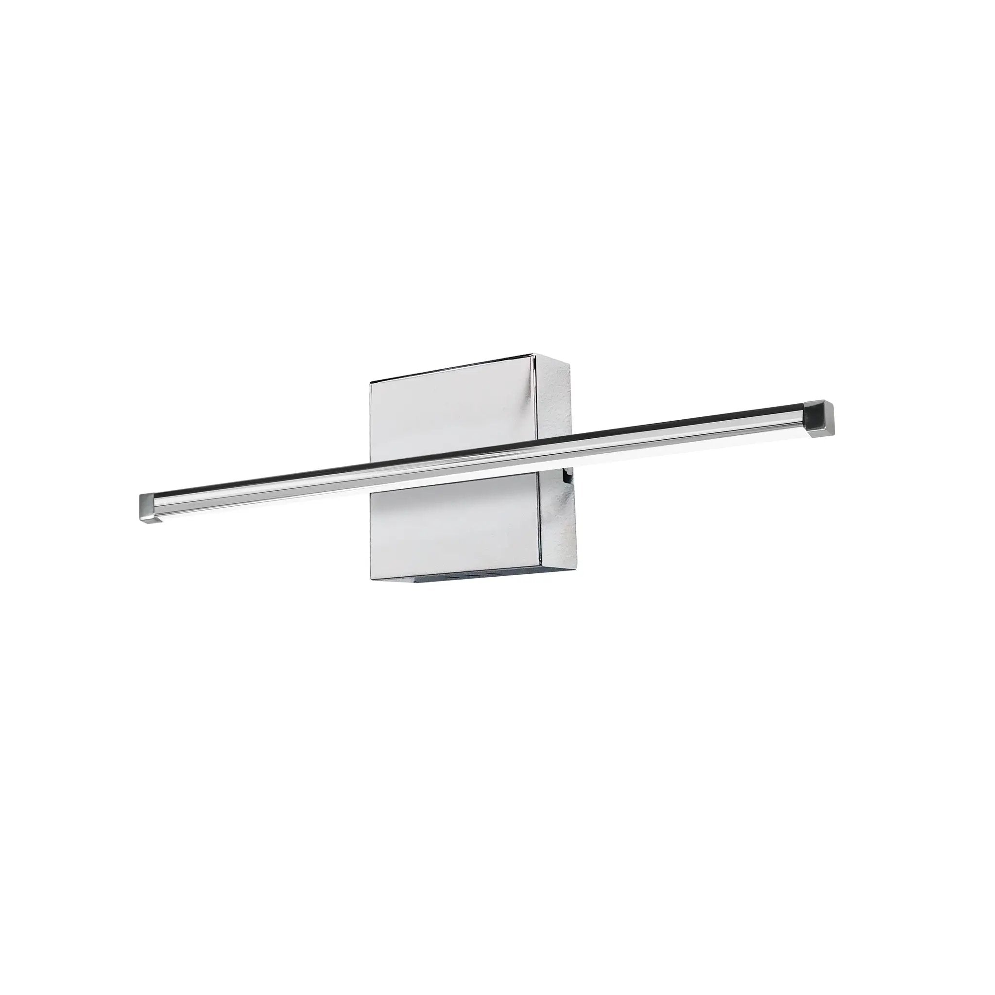 polished chrome wall mount