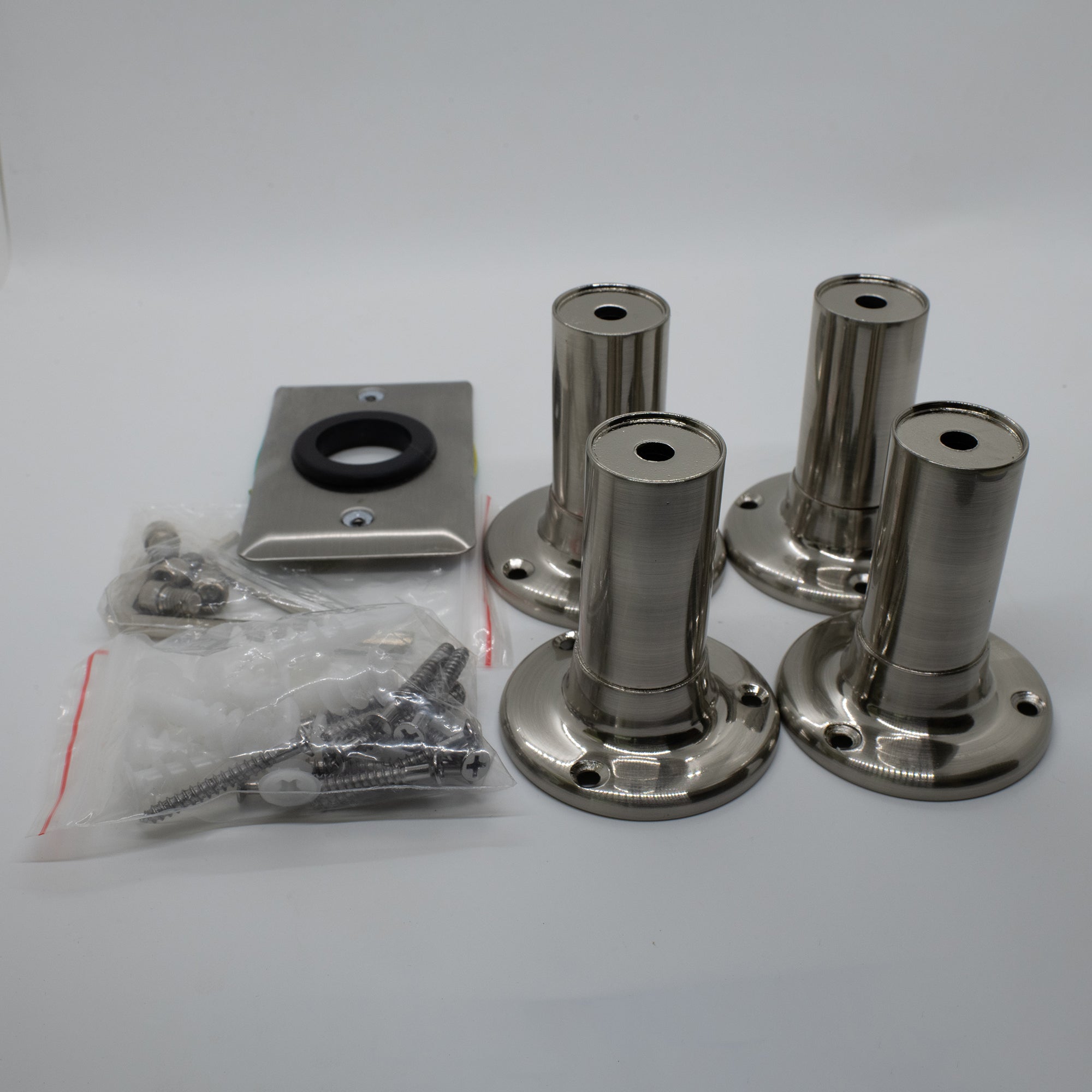 brushed nickel bracket