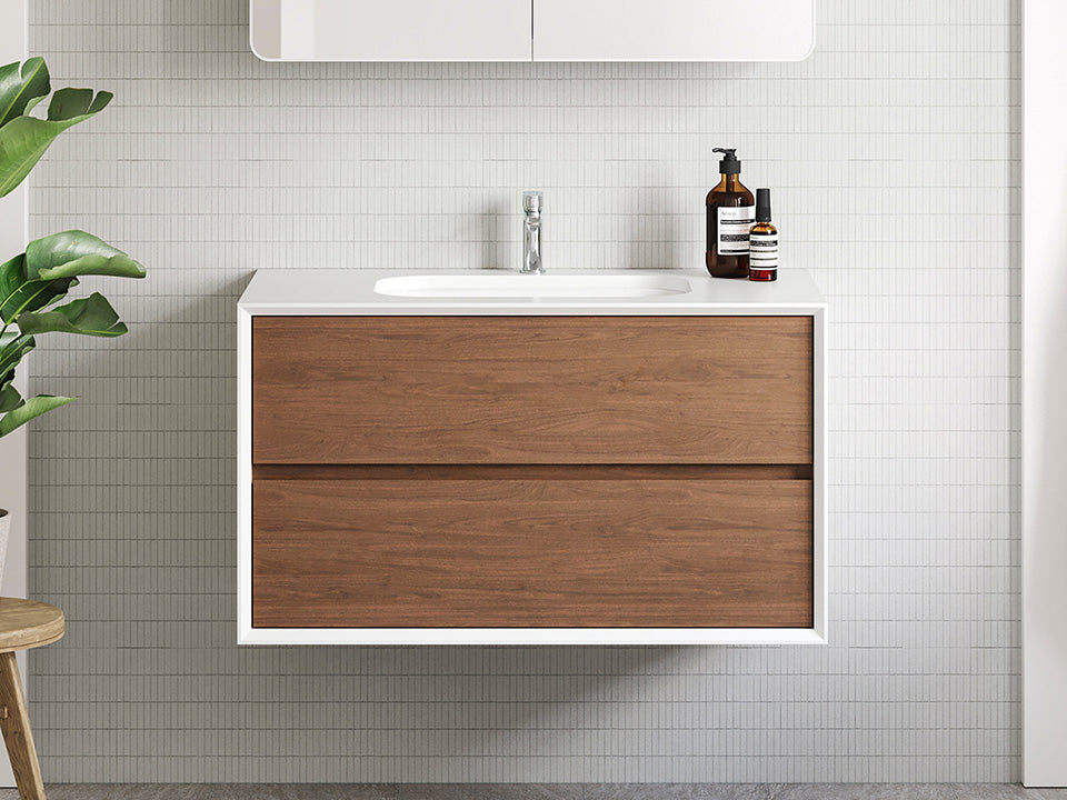 florentine walnut vanity