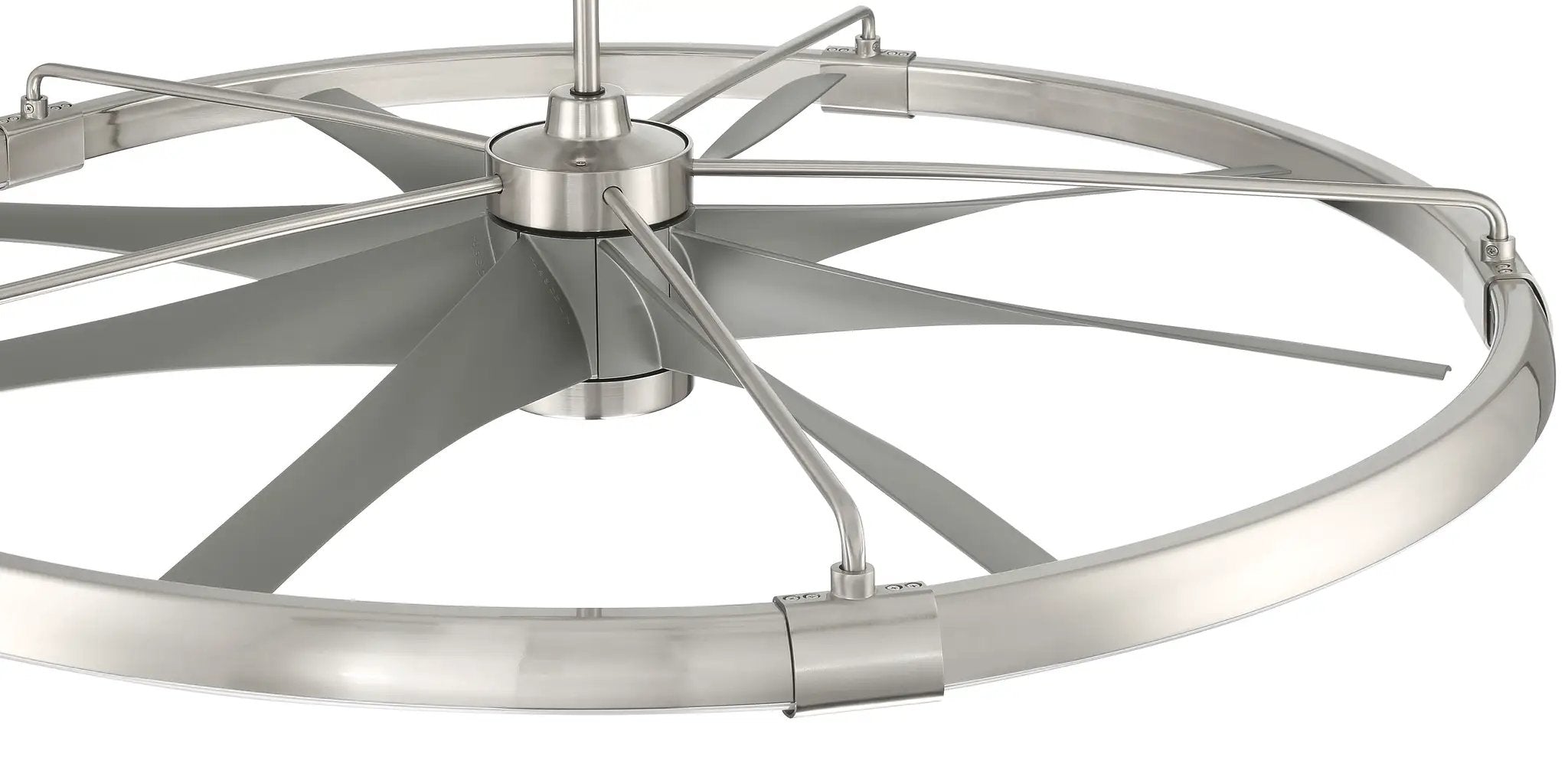 brushed polished nickel ceiling fans