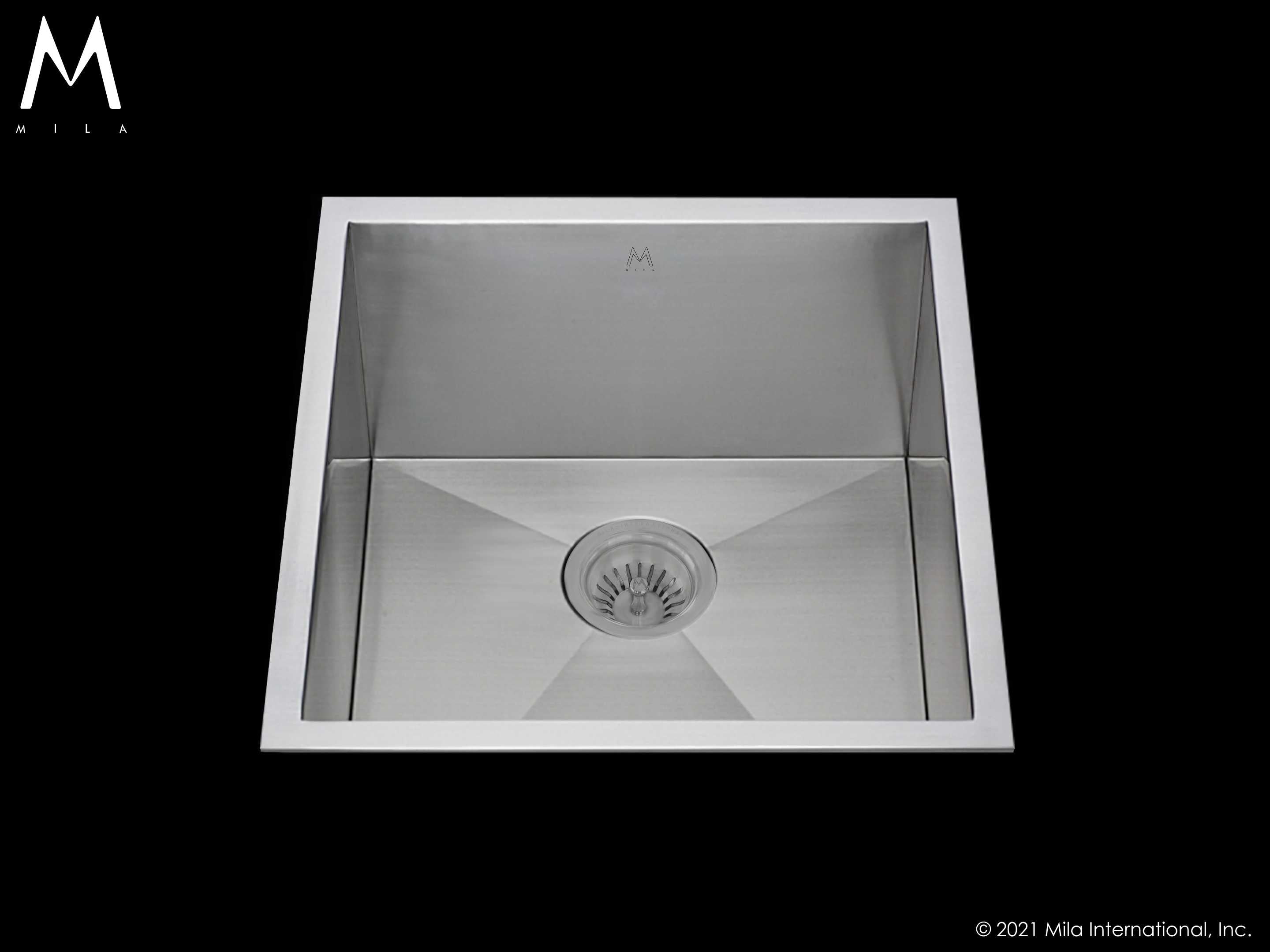 satin brushed ss kitchen sink