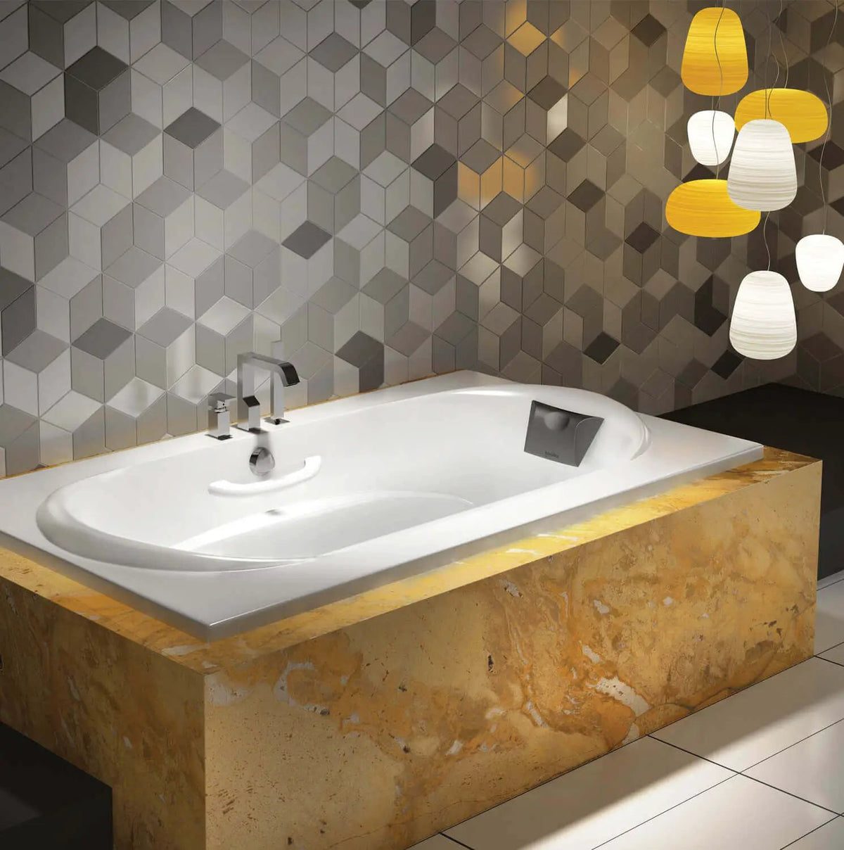 Bain Ultra BAMSRB00N Amma 7236 Drop-in/Alcove Bathtub