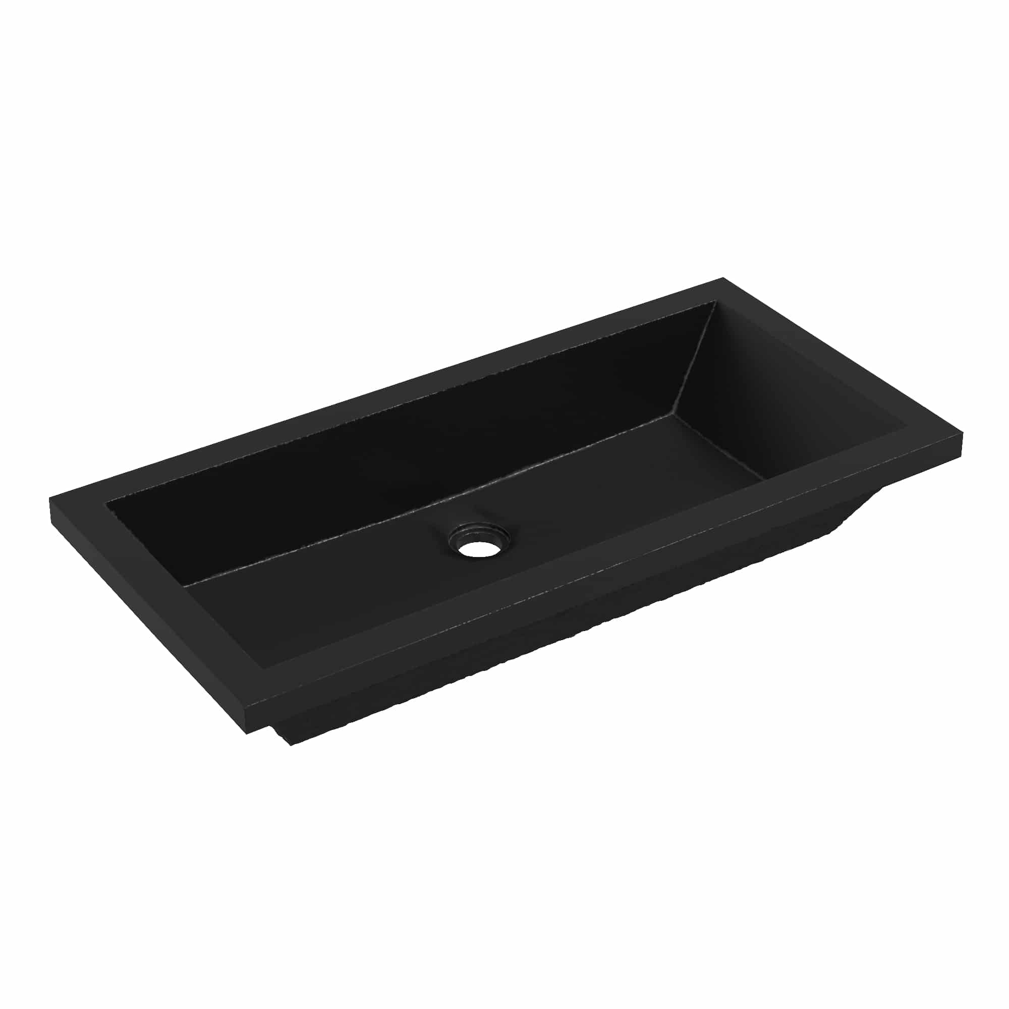 Native Trails Arcata 30" Concrete Rectangular Bathroom Sink