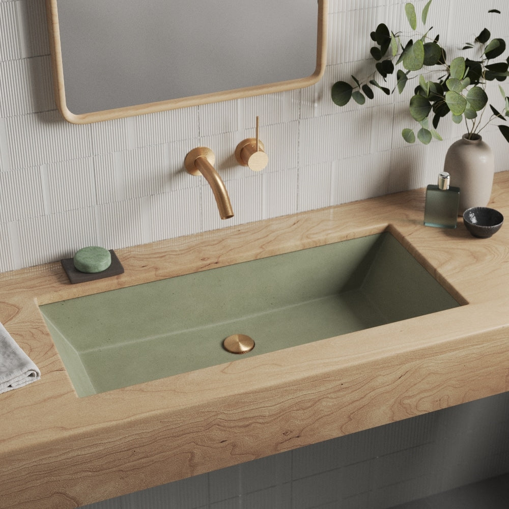 sage bathroom sink