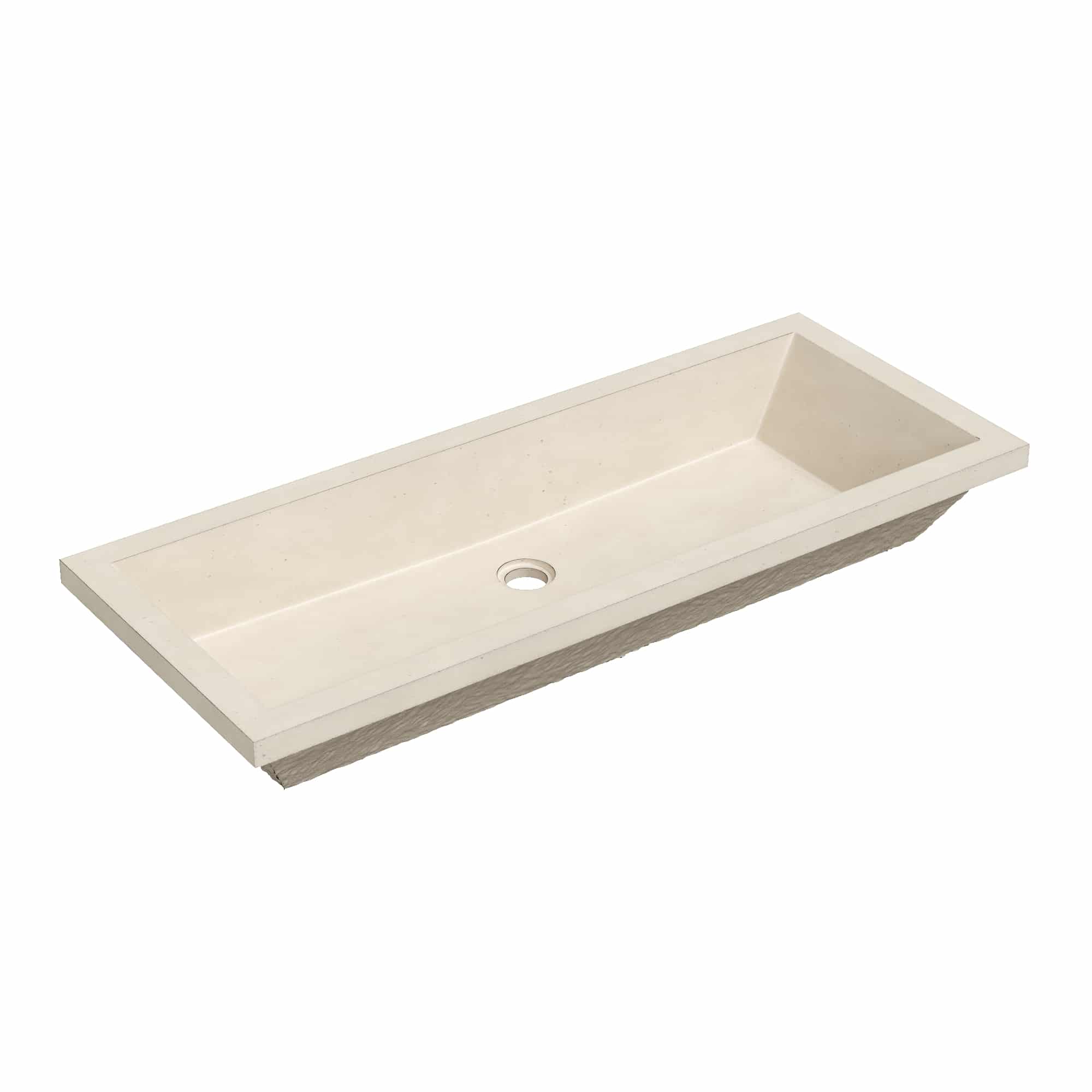 Native Trails Arcata 36" Concrete Rectangular Bathroom Sink