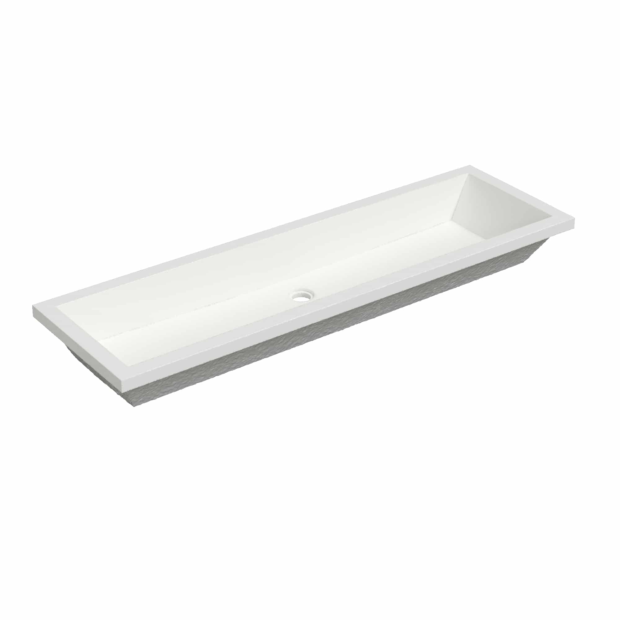 Native Trails Arcata 48" Concrete Rectangular Bathroom Sink