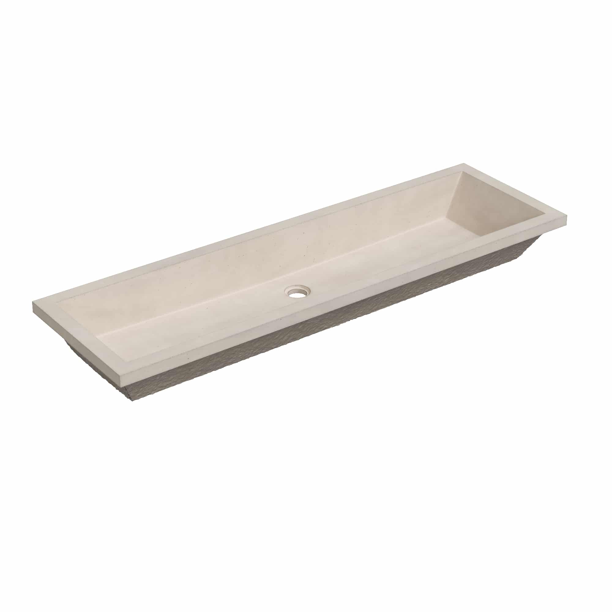 Native Trails Arcata 48" Concrete Rectangular Bathroom Sink