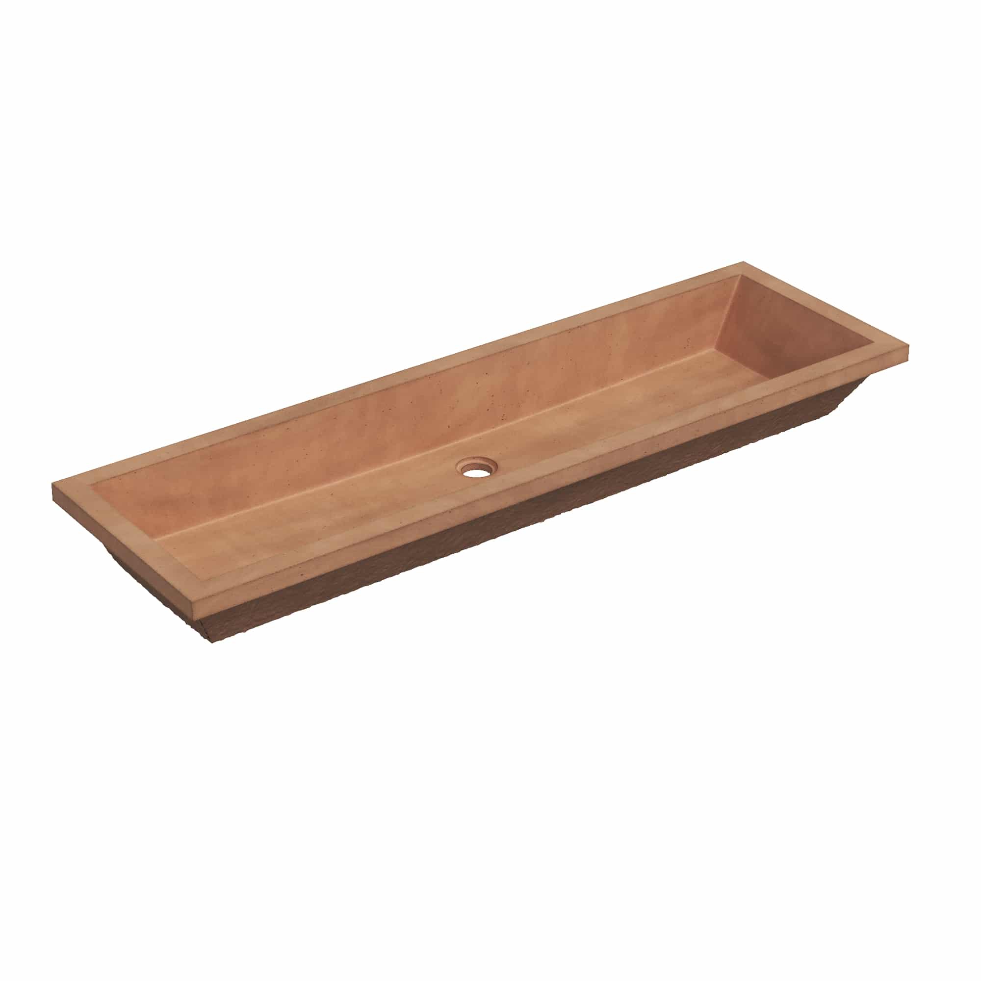 Native Trails Arcata 48" Concrete Rectangular Bathroom Sink