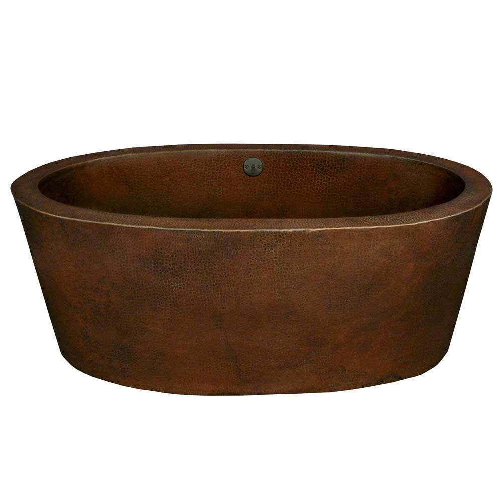 antique copper tub