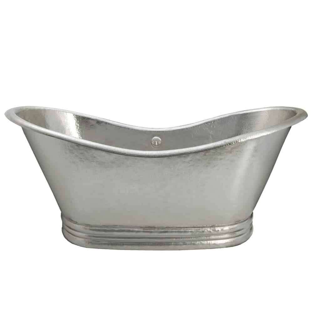 Native Trails Aurora 72" Hand Hammered Copper Bathtub