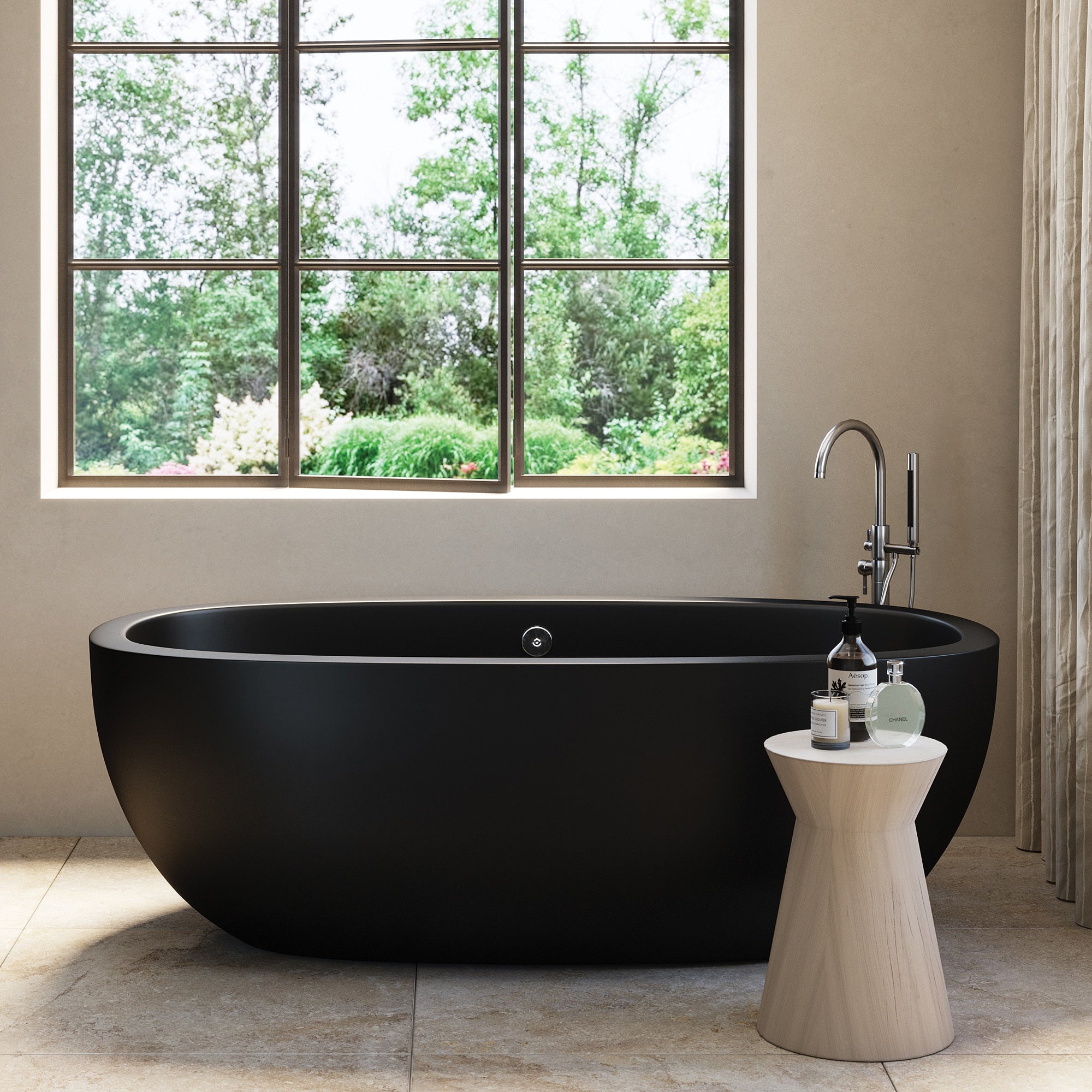 charcoal tub