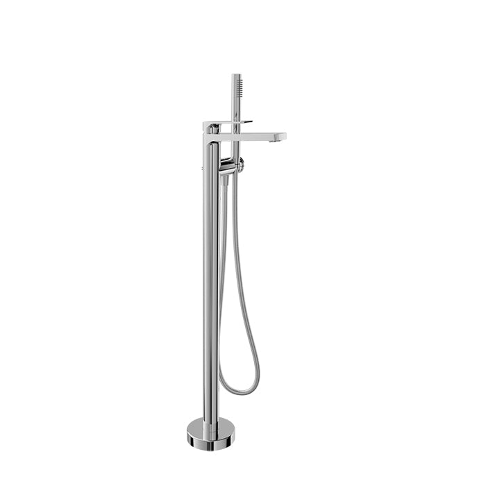 chrome tub filler