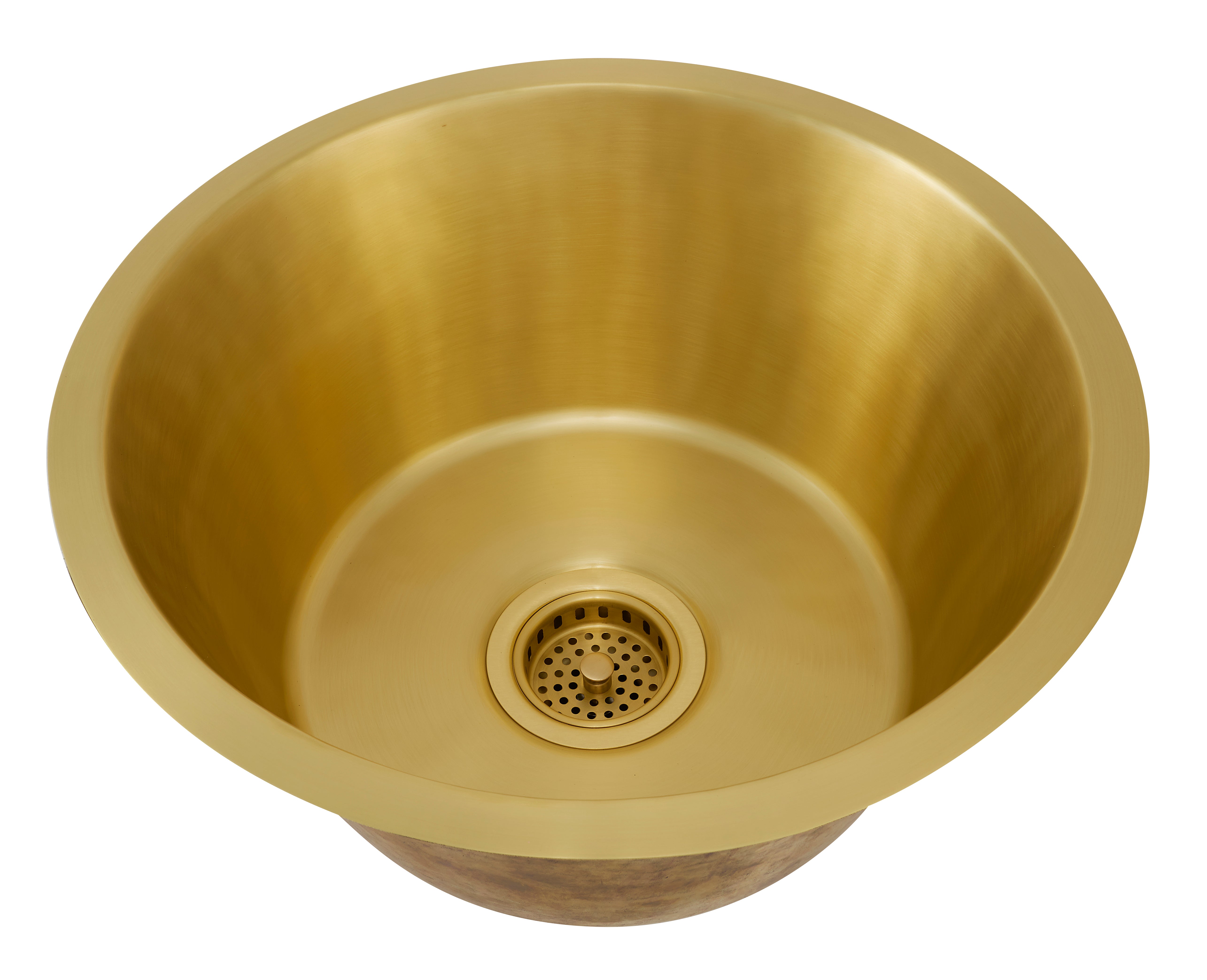 Bates and Bates Large Round Prep/Bar Sink Kitchen Sink