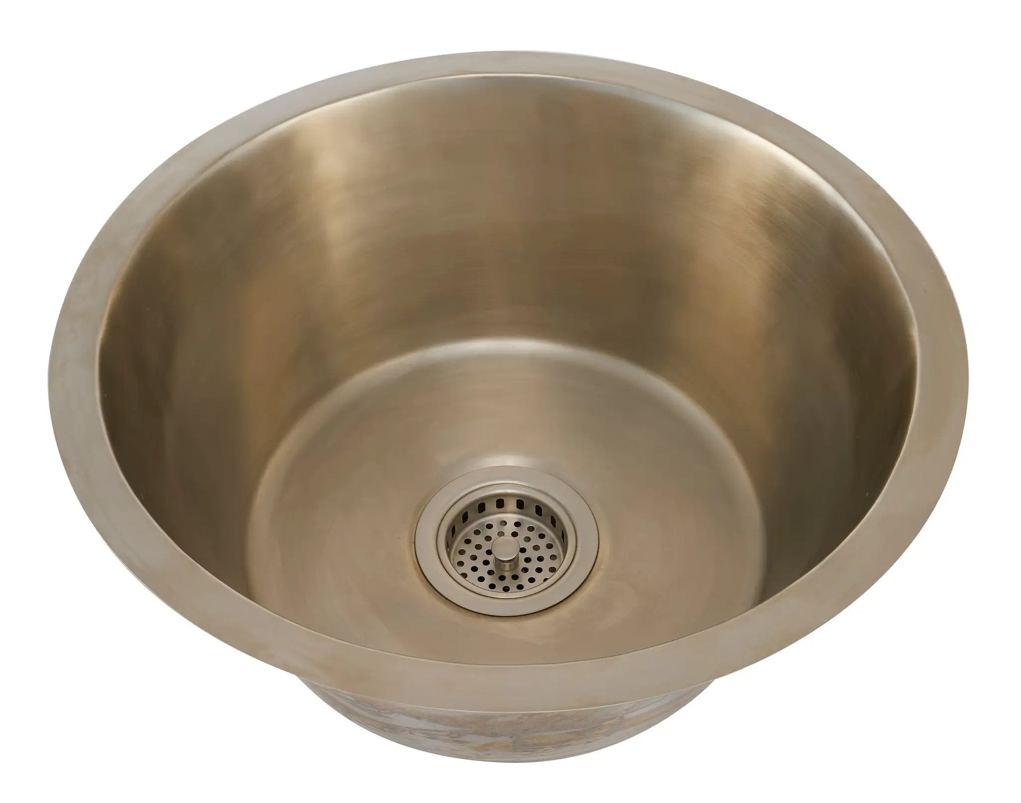 Bates and Bates Large Round Prep/Bar Sink Kitchen Sink by Bates and Bates