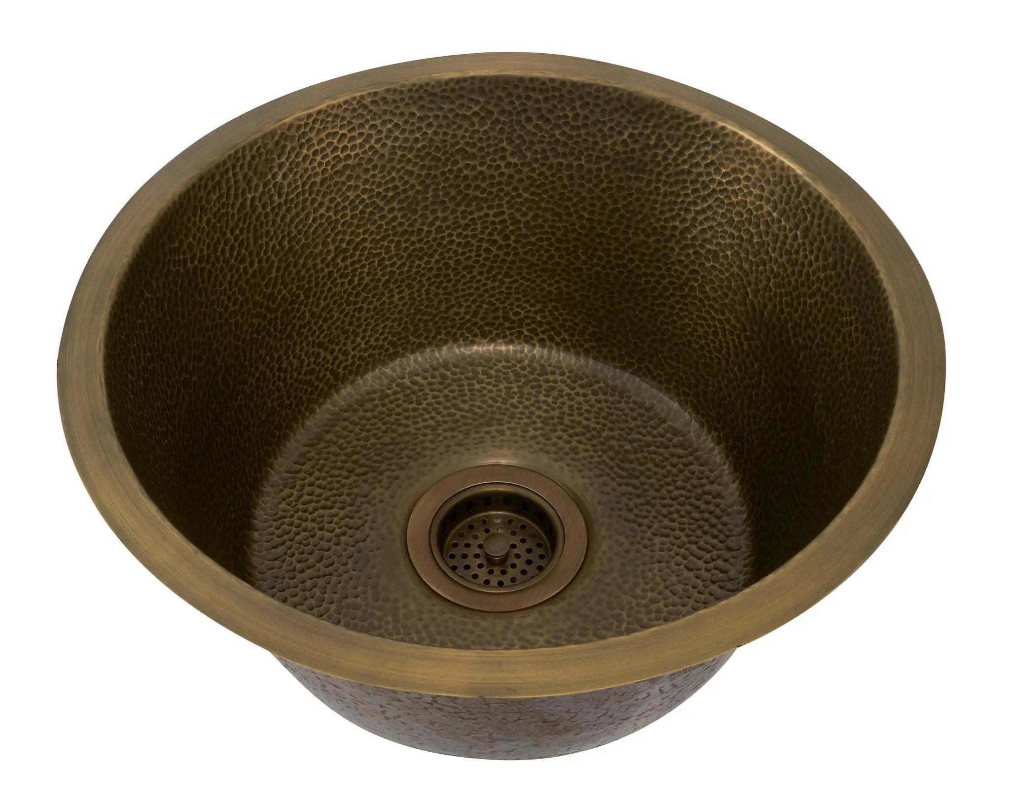 Bates and Bates Large Round Prep/Bar Sink Kitchen Sink by Bates and Bates