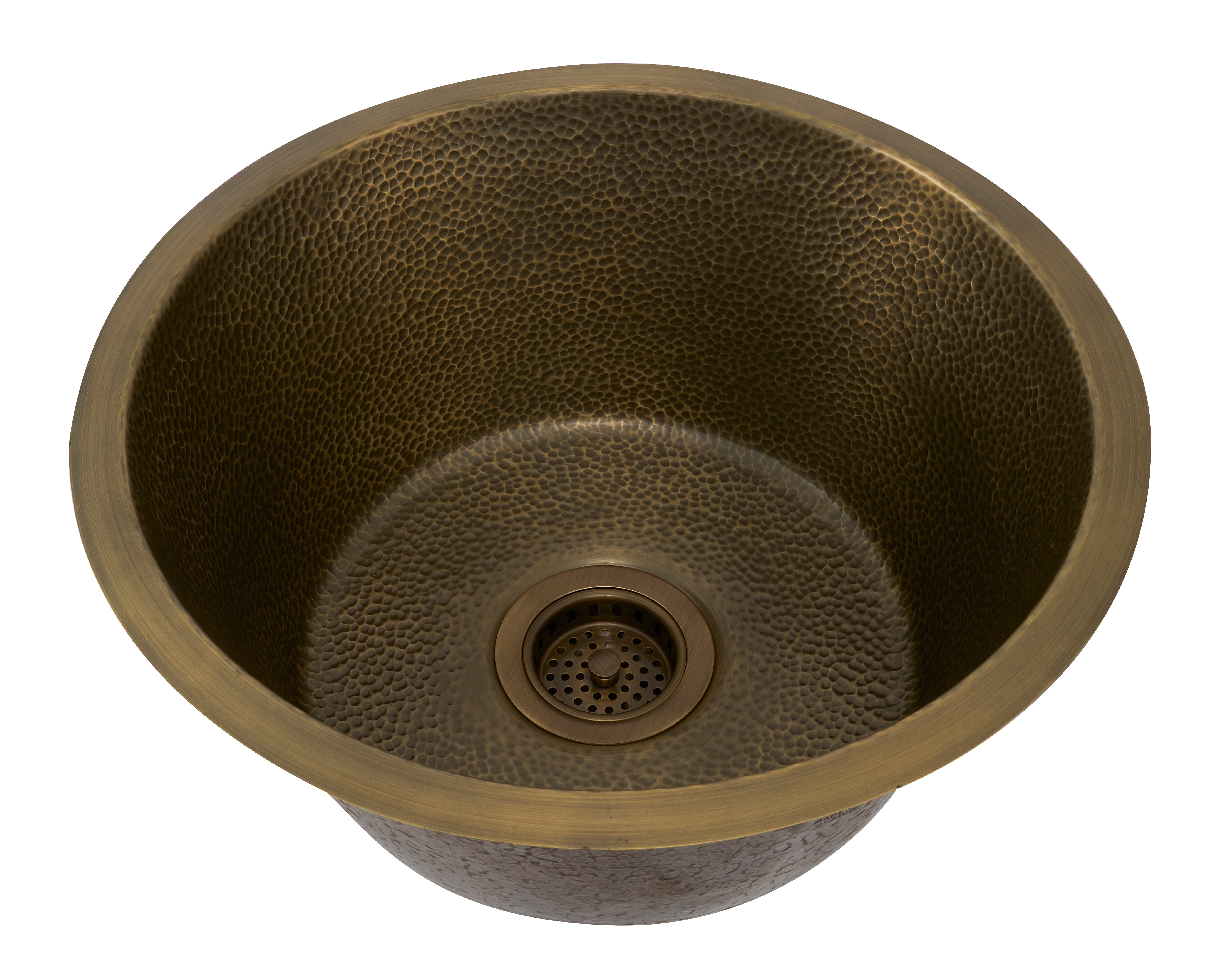 Bates and Bates Large Round Prep/Bar Sink Kitchen Sink