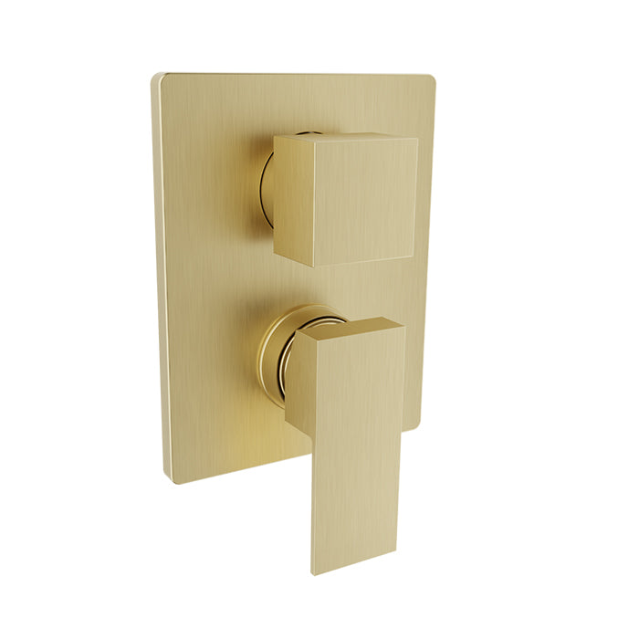 Baril Rec Complete Pressure Balanced Shower Control Valve with 2-Way Diverter - Non-Shared Ports