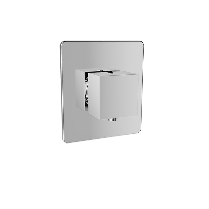 chrome thermostatic valve