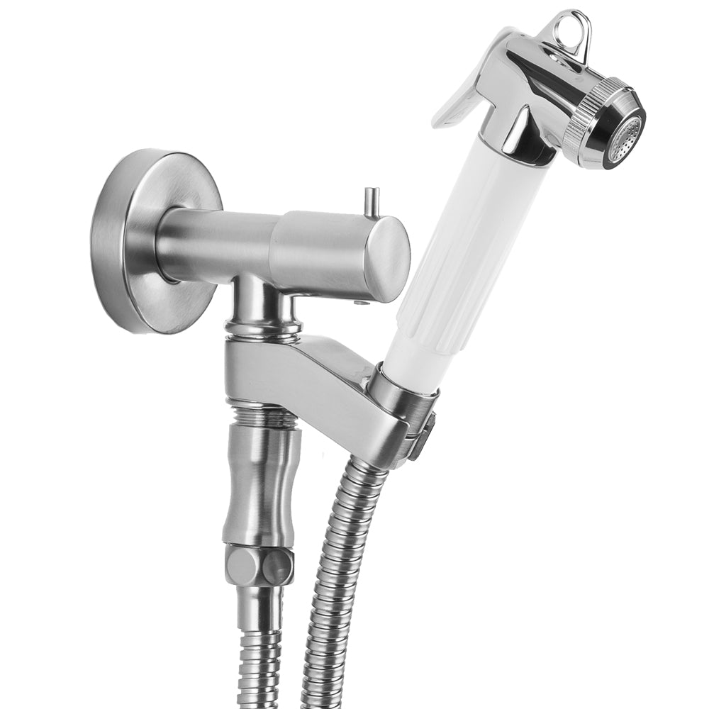 polished chrome bidet spray