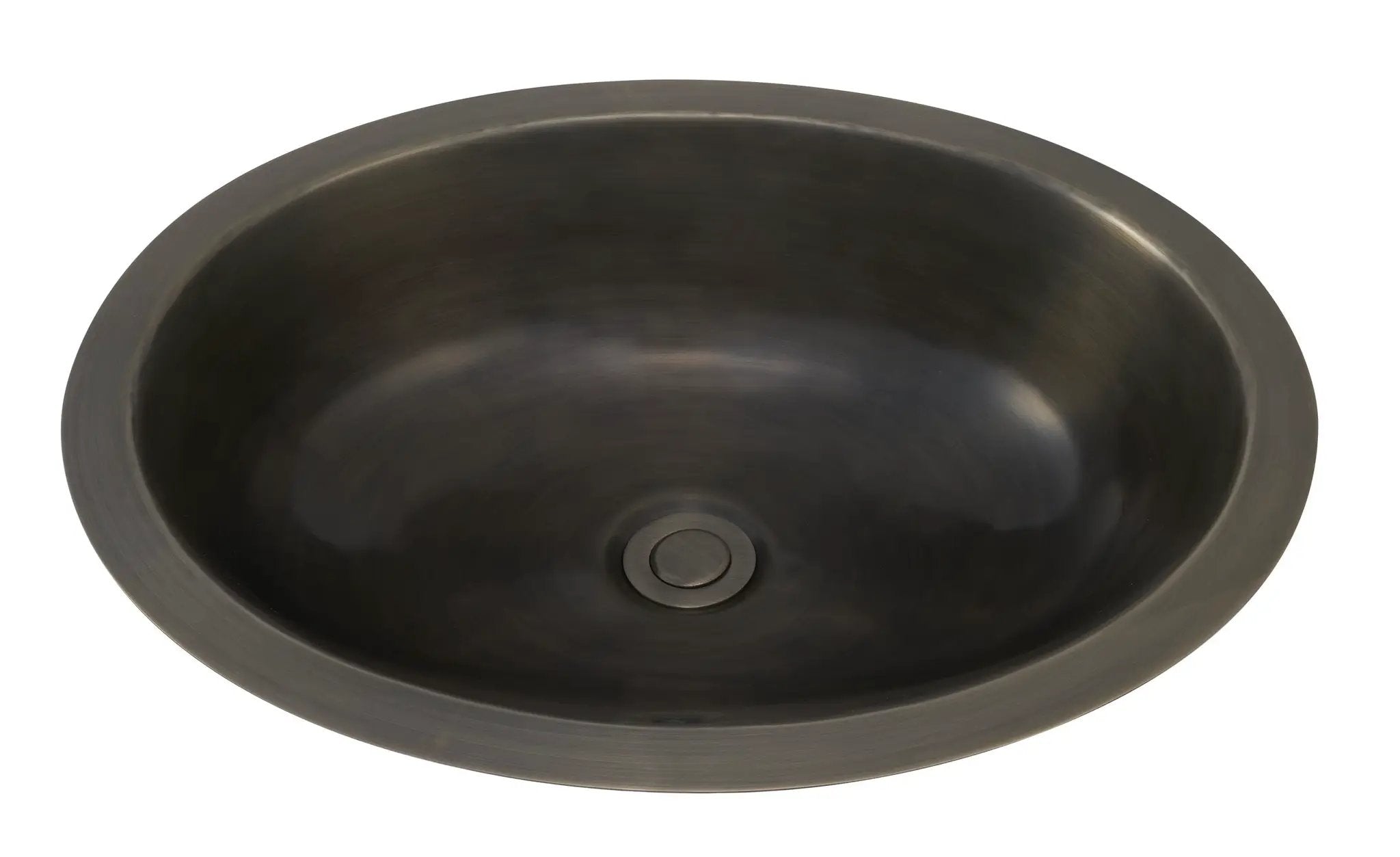 Bates and Bates Medium Oval Lavatory Bathroom Sink by Bates and Bates