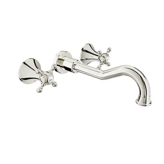 Baril Nautica Wall Mounted Lavatory Faucet - Drain Not Included