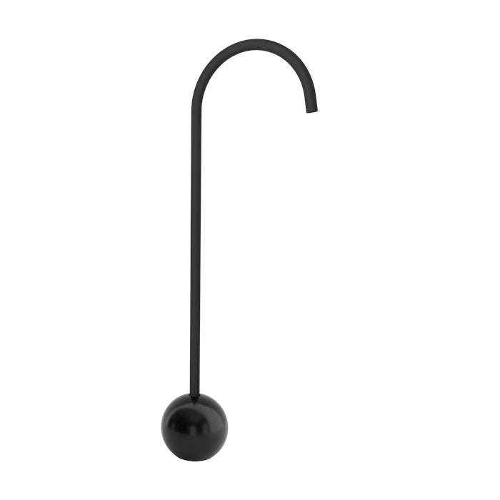 matte black/gloss black tub spout