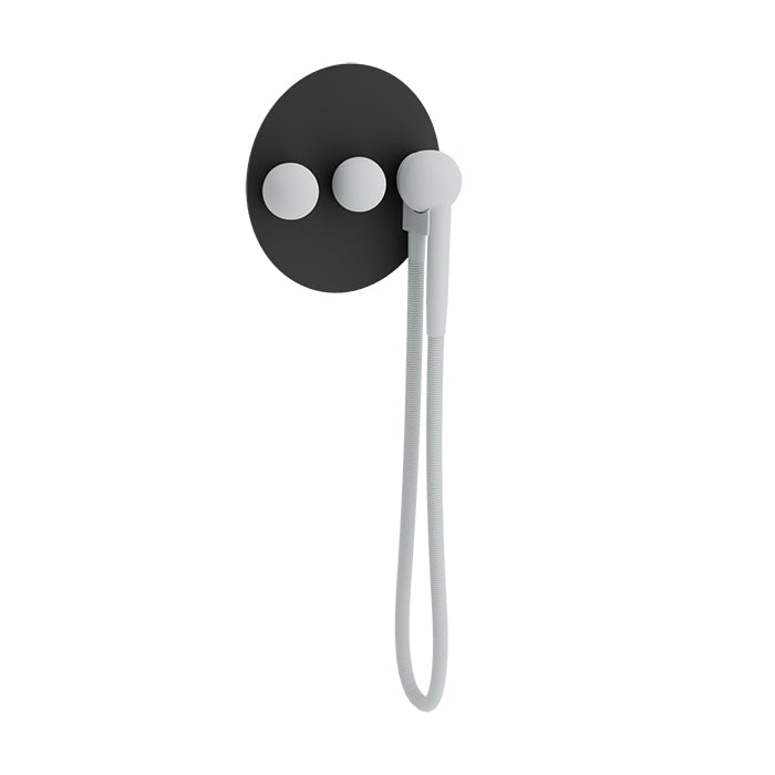 matte black/mist/mist thermostatic valve
