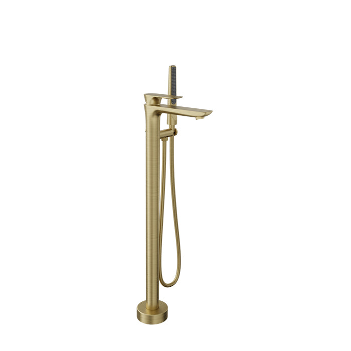 Baril Sens Floor-Mounted Tub Filler with Hand Shower
