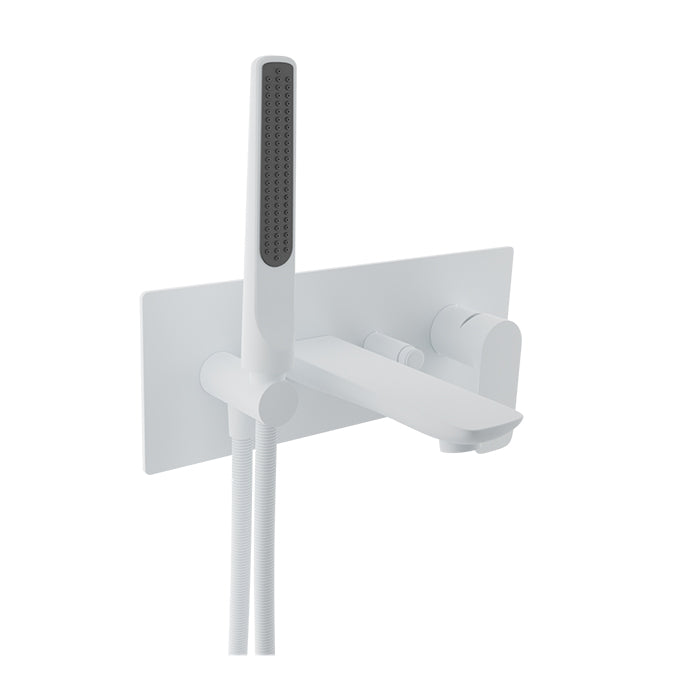 Baril Sens Wall Mounted Tub Faucet with Hand Shower