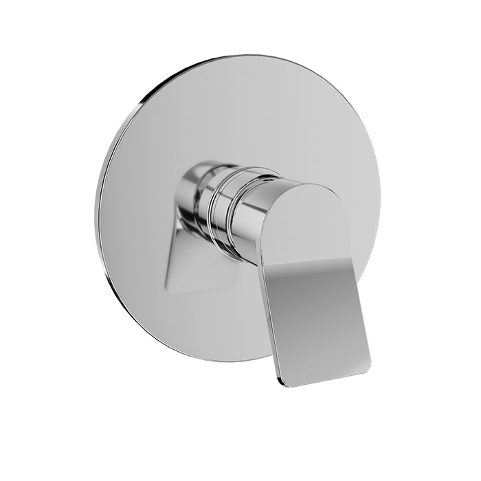 chrome shower valve