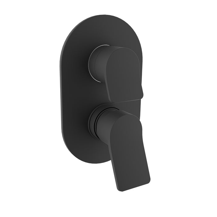 Baril Profile Complete Pressure Balanced Shower Control Valve with 2-Way Diverter - Shared Ports