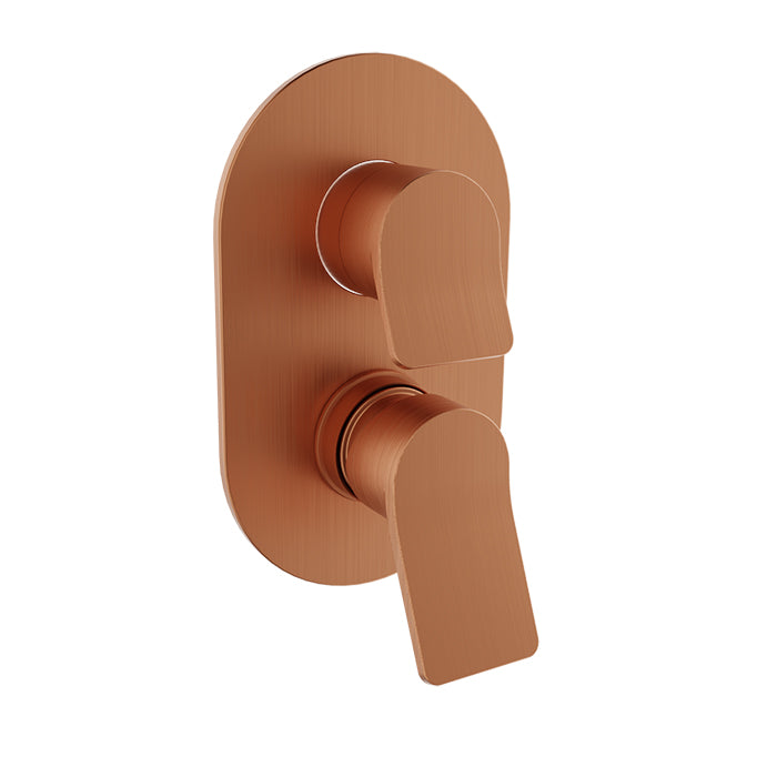 Baril Profile Complete Pressure Balanced Shower Control Valve with 2-Way Diverter - Shared Ports