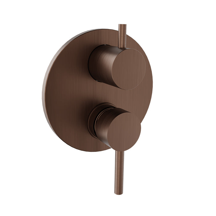 Baril Zip Complete Pressure Balanced Shower Control Valve with 2-Way Diverter - Non-Shared Ports