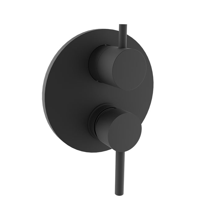 Baril Zip Complete Pressure Balanced Shower Control Valve with 3-Way Diverter - Non-Shared Ports