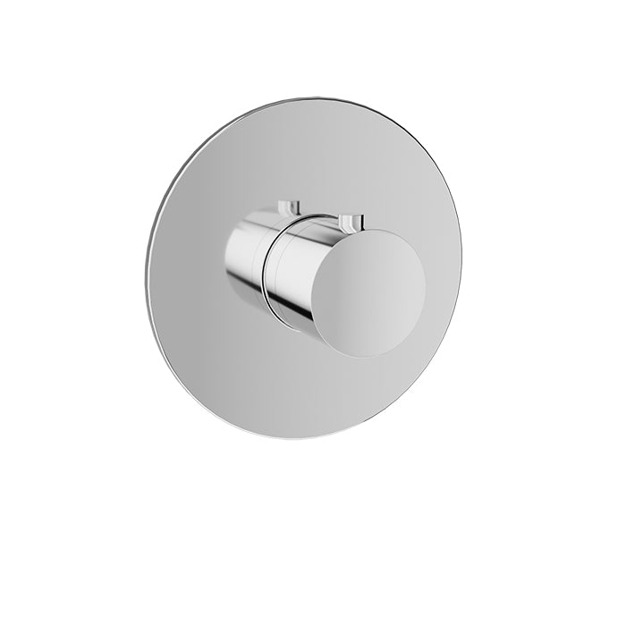 chrome thermostatic valve