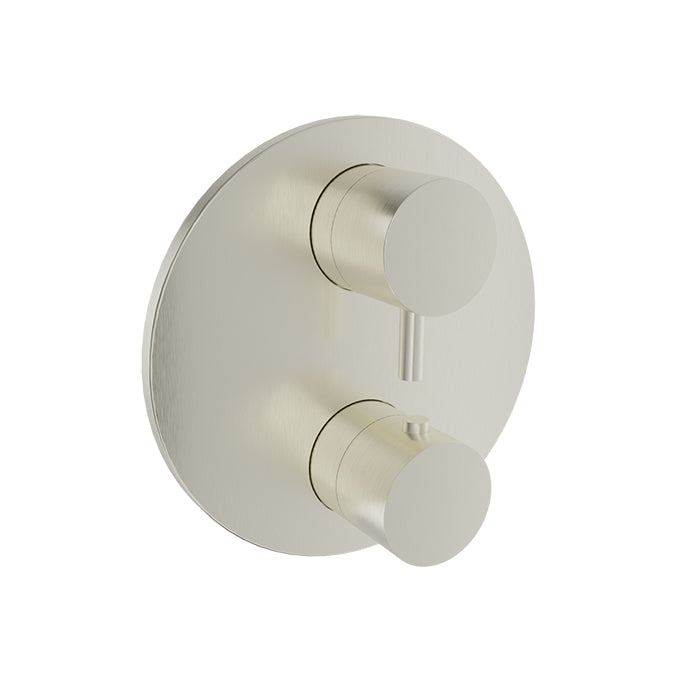 Baril Zip Complete Thermostatic Pressure Balanced Shower Control Valve with 3-Way Diverter - Non-Shared Ports
