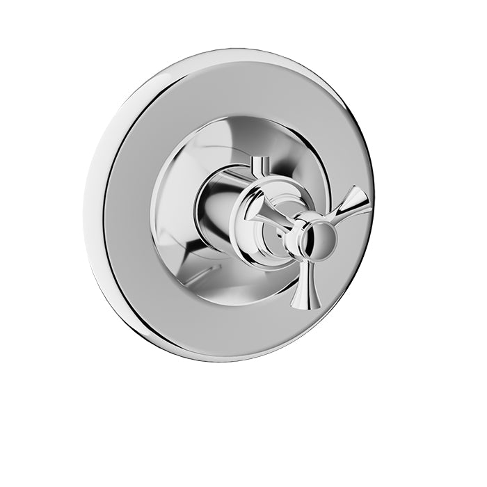chrome thermostatic valve