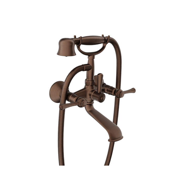 Baril Tradition Exposed Tub-Shower Mixer with Hand Shower