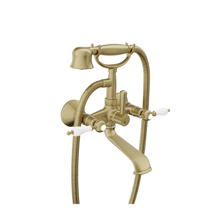 Baril Victoire Exposed Tub-Shower Mixer with Hand Shower