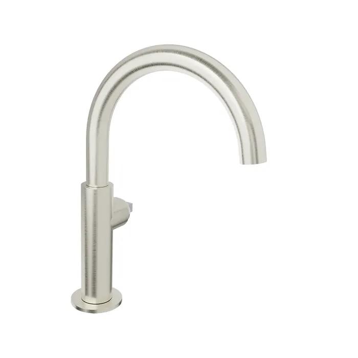 Baril Air Single-Hole Lavatory Faucet - Drain Not Included (Without Handle) by Baril