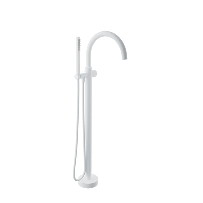 Baril Air Floor-Mounted Tub Filler with Hand Shower (Without Handle)
