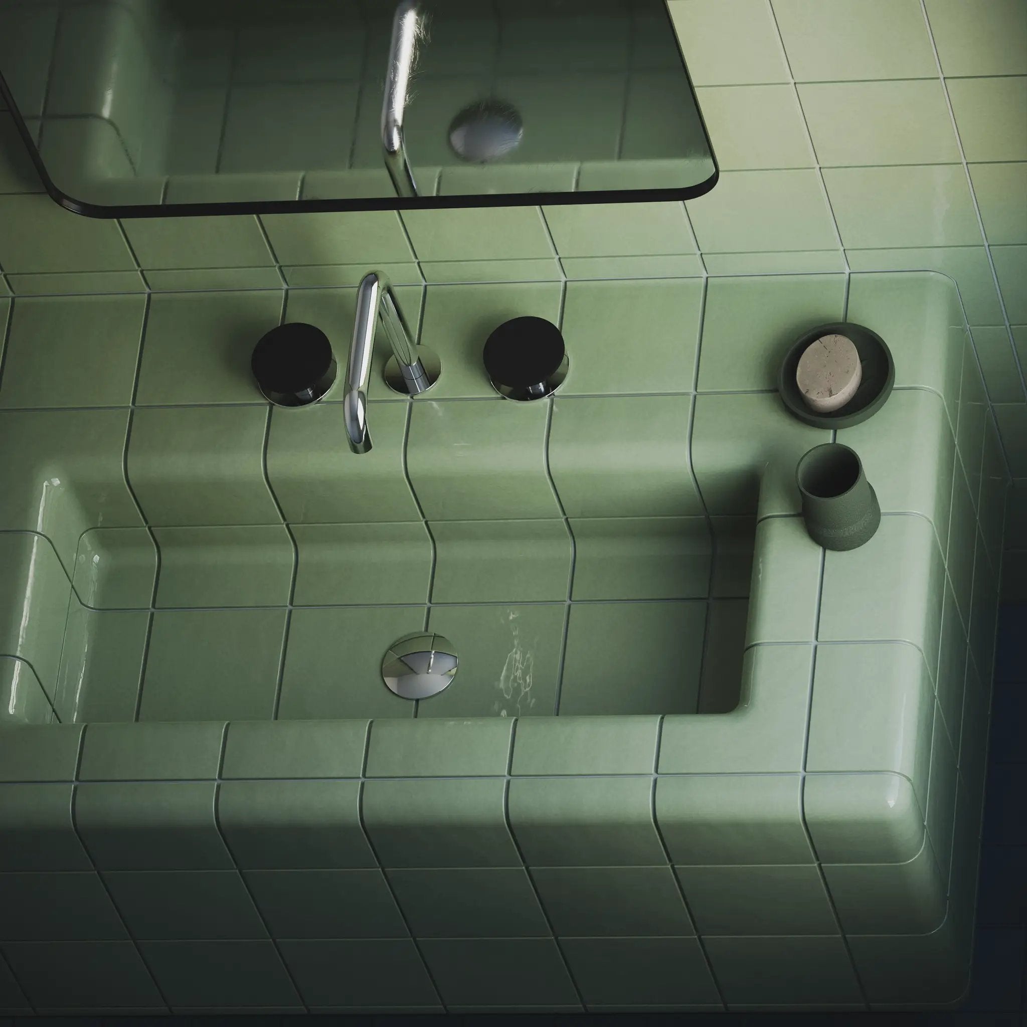 chrome faucet