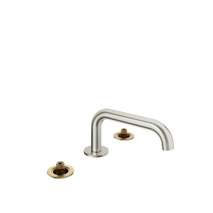 Baril Air 8 inch C/C Lavatory Faucet - Drain Included (Without Handle)