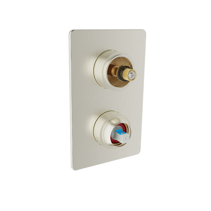 Baril Air Pressure Balanced Shower Control Valve with 2-Way Diverter without Handle - Shared Port