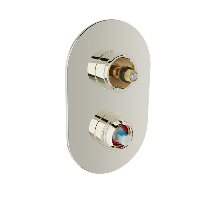 Baril Air Pressure Balanced Shower Control Valve with 3-Way Diverter without Handle - Non-Shared Port