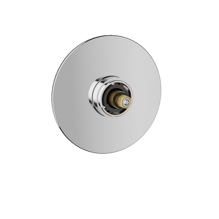 chrome thermostatic valve