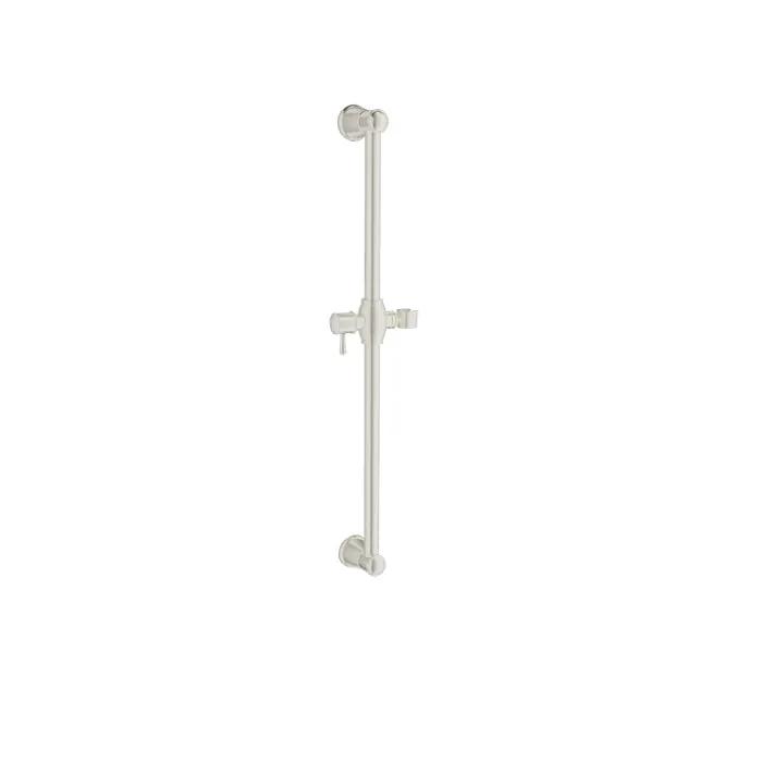 Baril Shower Components Shower Bar with Slider by Baril