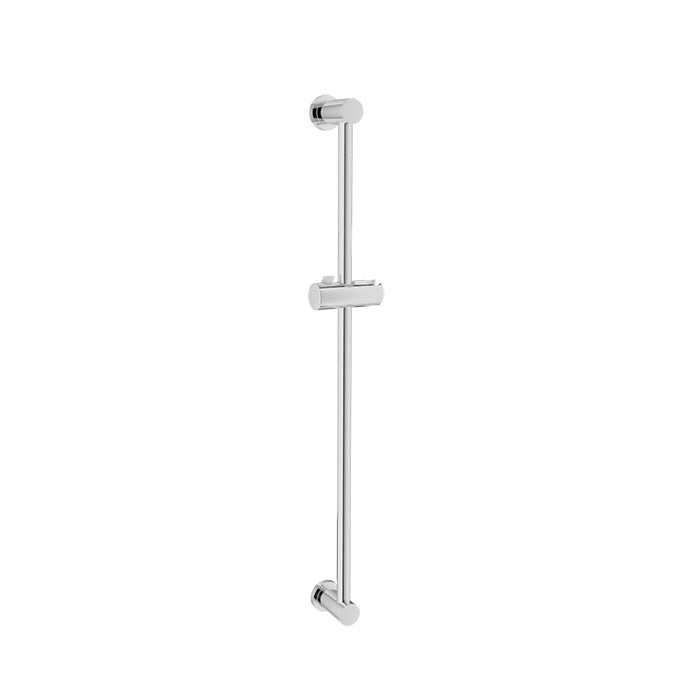 chrome shower bar