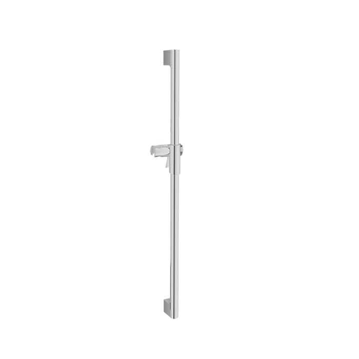 chrome shower bar