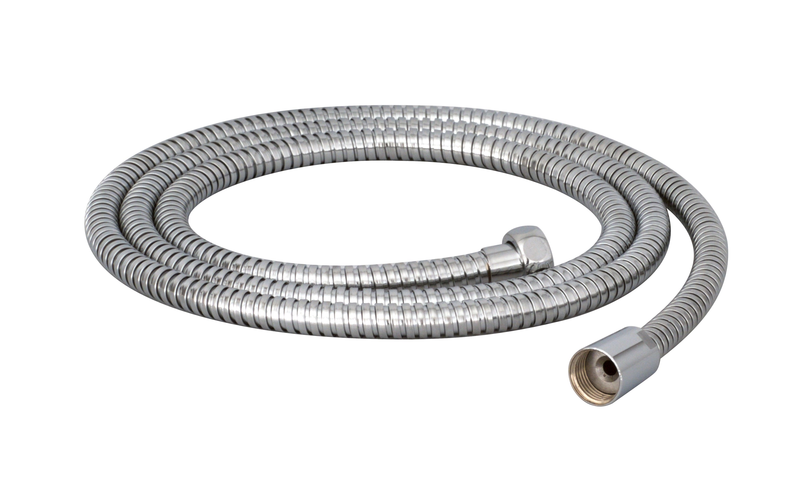 chrome shower hose